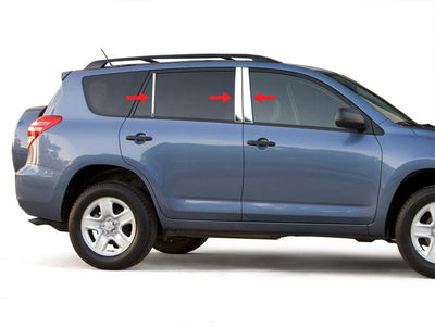 Pillar Post Trims <br> 06-12 Toyota RAV4