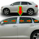 Pillar Post Trims <br> 09-16 Toyota Venza