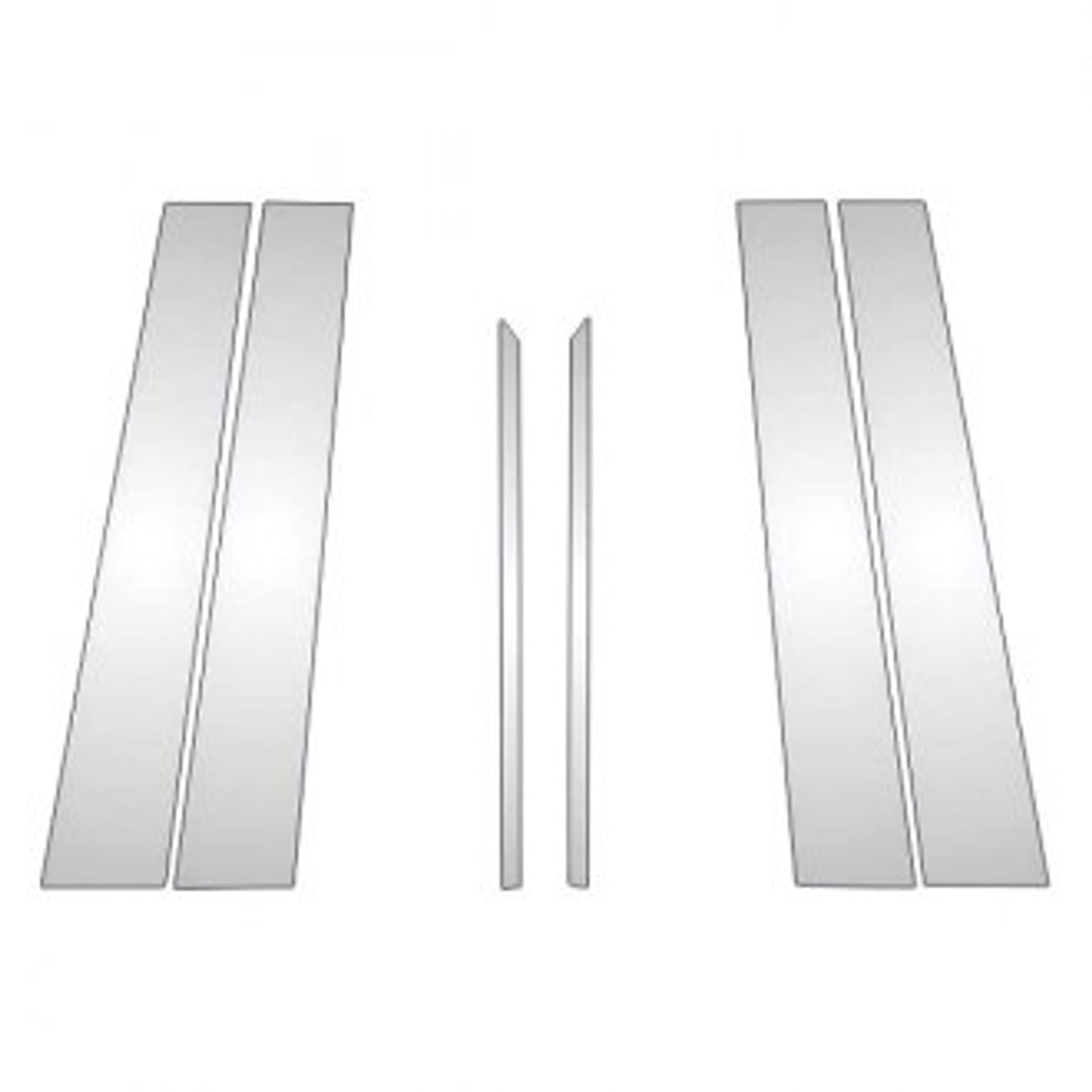 Pillar Post Trims <br> 10-16 Toyota 4Runner
