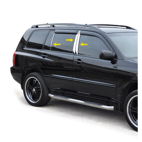 Pillar Post Trims <br> 03-07 Toyota Highlander