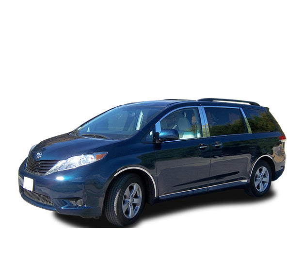 Pillar Post Trims <br> 11-16 Toyota Sienna