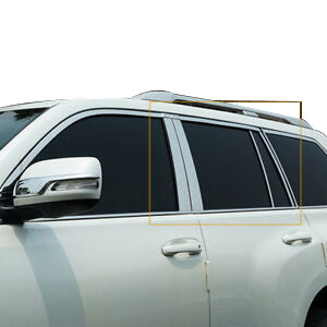 Pillar Post Trims <br> 08-16 Toyota Land Cruiser