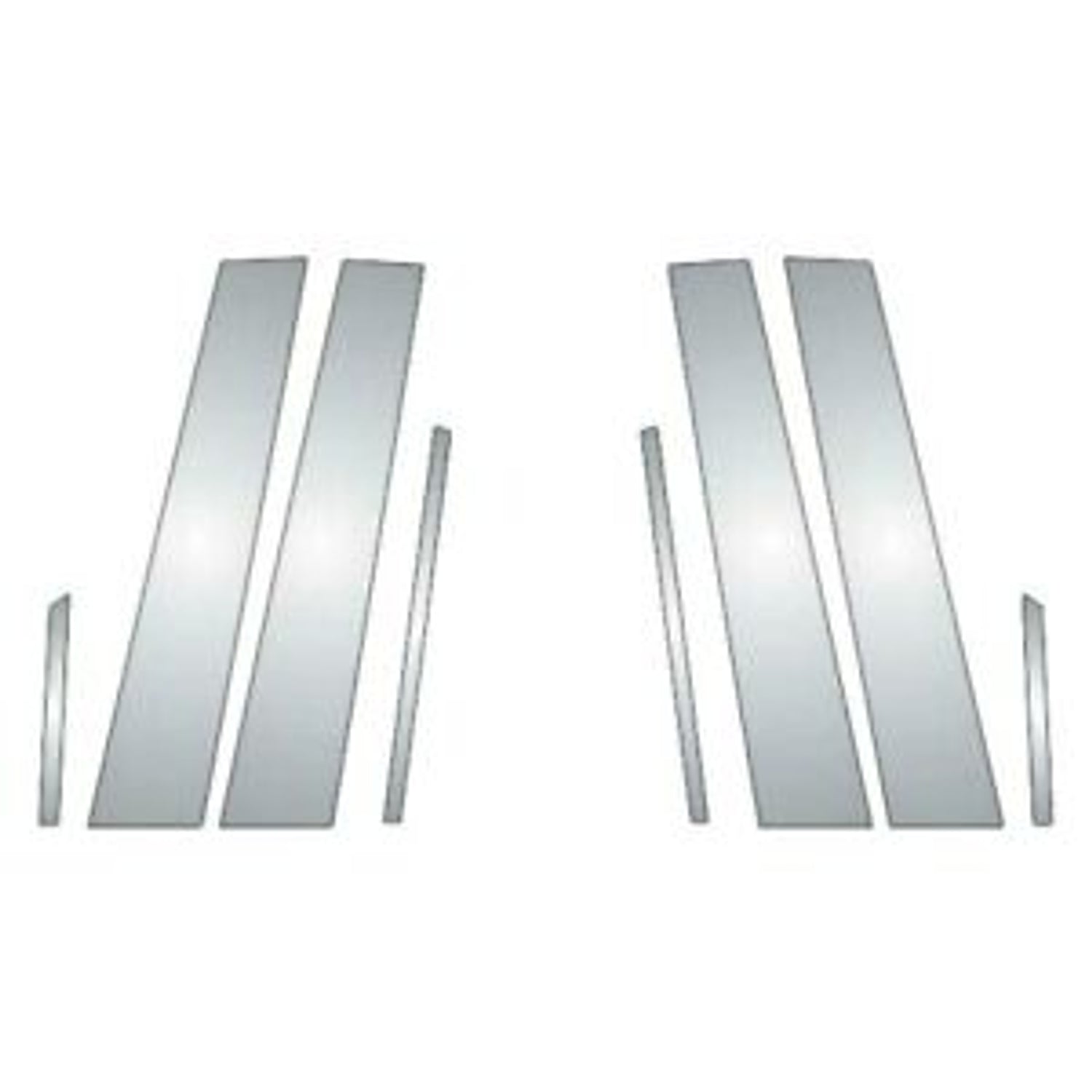 Pillar Post Trims <br> 12-16 Toyota Prius C