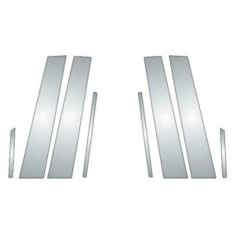 Pillar Post Trims <br> 12-16 Toyota Prius C