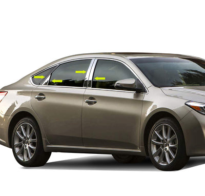 Pillar Post Trims <br> 13-16 Toyota Avalon