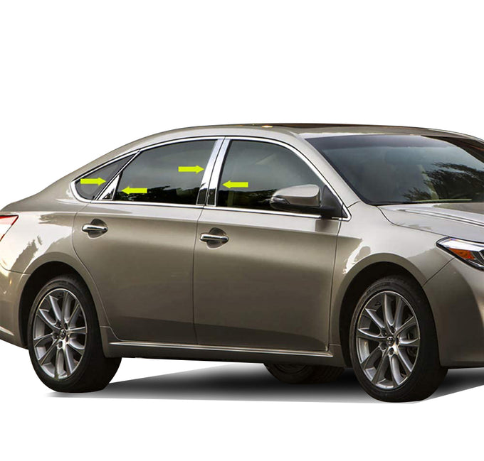 Pillar Post Trims <br> 13-16 Toyota Avalon