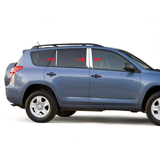 Pillar Post Trims <br> 13-16 Toyota RAV4