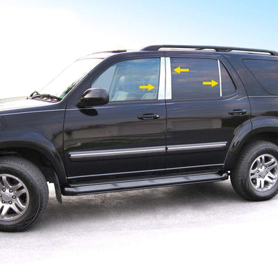 Pillar Post Trims <br> 08-16 Toyota Sequoia