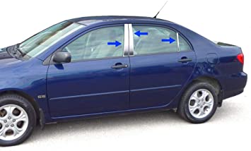 Pillar Post Trims <br> 03-08 Toyota Corolla