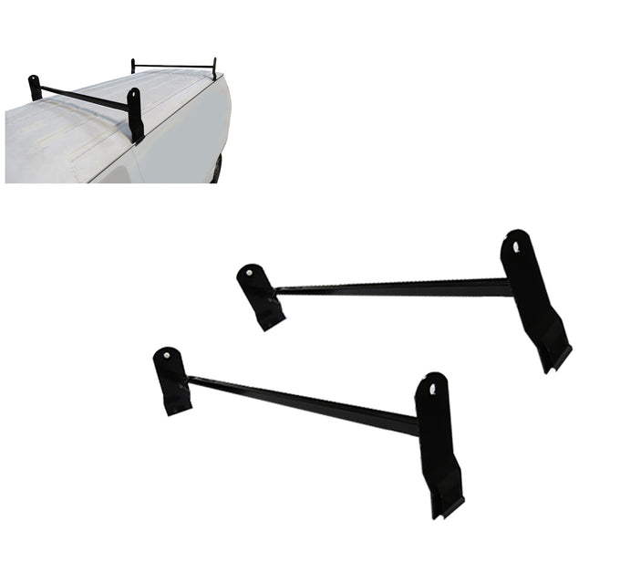 Black Ladder Rack <br> 99-14 Ford Econoline 03-25 Savana Chevy Express
