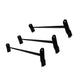 Black Ladder Rack <br> 99-14 Ford Econoline 03-25 Savana Chevy Express
