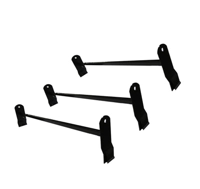 Black Ladder Rack <br> 99-14 Ford Econoline 03-25 Savana Chevy Express