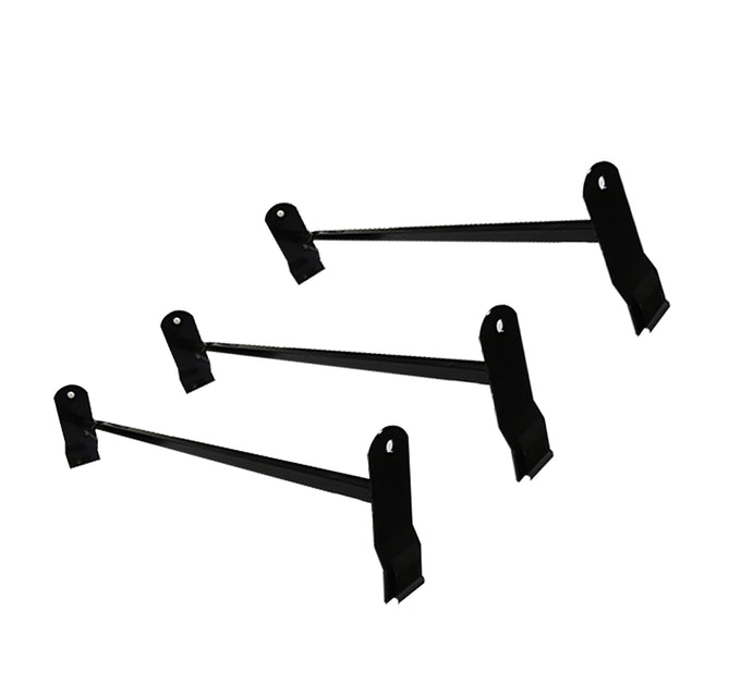 Black Ladder Rack <br> 99-14 Ford Econoline 03-25 Savana Chevy Express