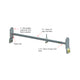 Black Ladder Rack <br> 99-14 Ford Econoline 03-25 Savana Chevy Express