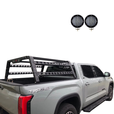 Traveler Overland Utility Bed Rack Kit <br> 07-24 Toyota Tundra, 05-24 Toyota Tacoma