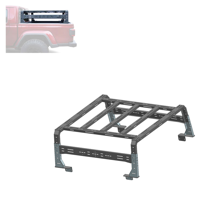 Traveler Overland Utility Bed Rack <br> 14-24 Chevy Silverado 1500, 15-24 Toyota Tundra