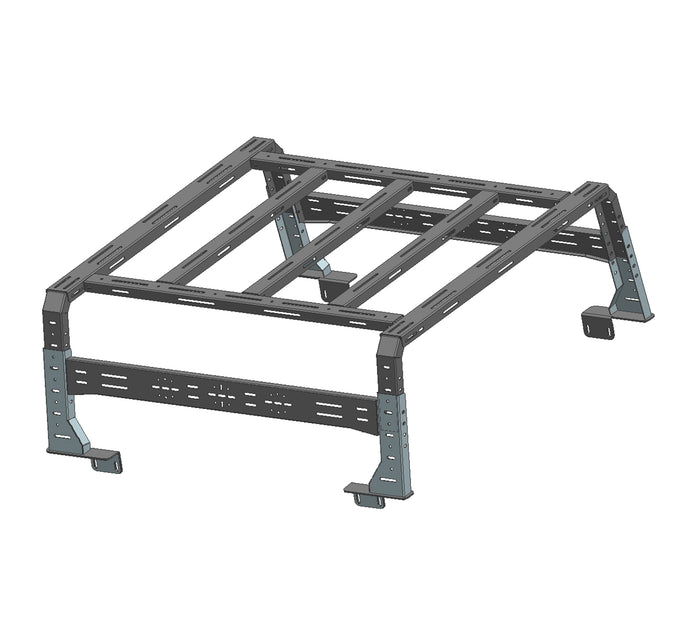 Traveler Overland Utility Bed Rack <br> 14-24 Chevy Silverado 1500, 15-24 Toyota Tundra