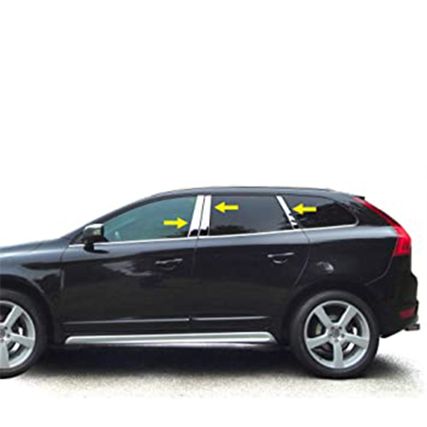 Pillar Post Trims <br> 15-16 Volvo V60