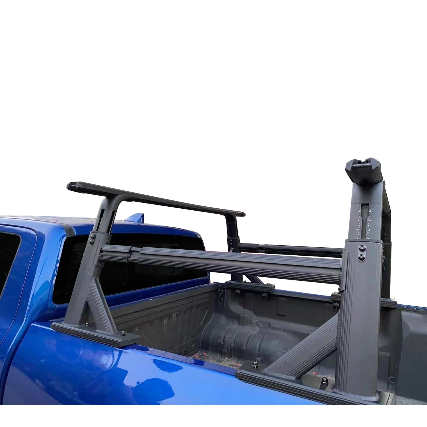 Spike Adjustable Bed Rack <br> 05-25 Pickup Truck