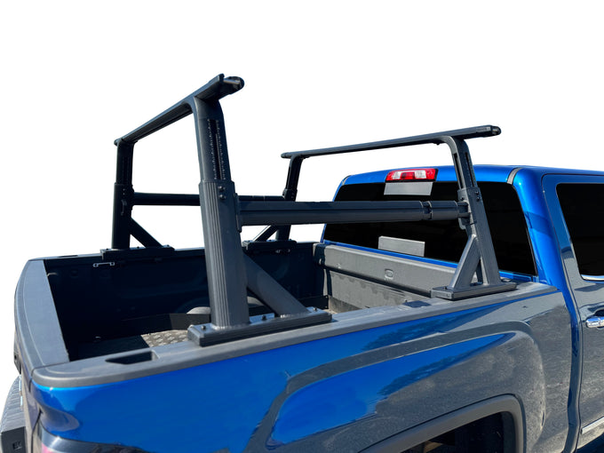 Spike Adjustable Bed Rack <br> 05-25 Pickup Truck