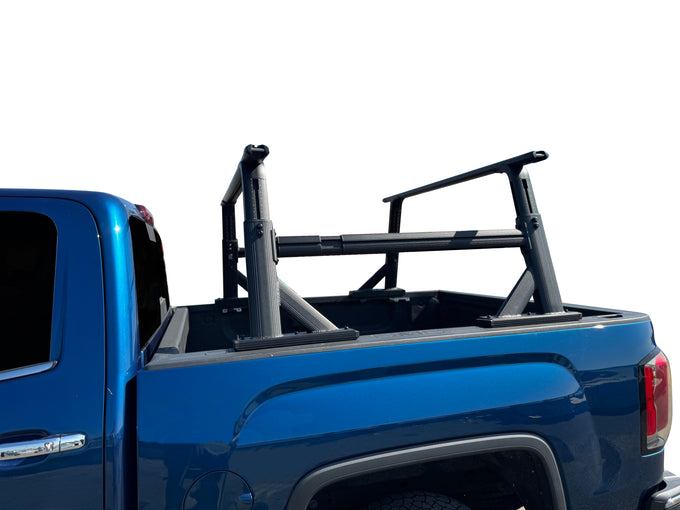 Spike Adjustable Bed Rack <br> 05-25 Pickup Truck