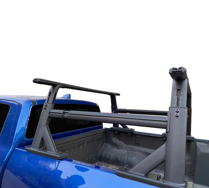 Spike Adjustable Bed Rack and Cargo Platform System <br> 05-24 Midsize Trucks