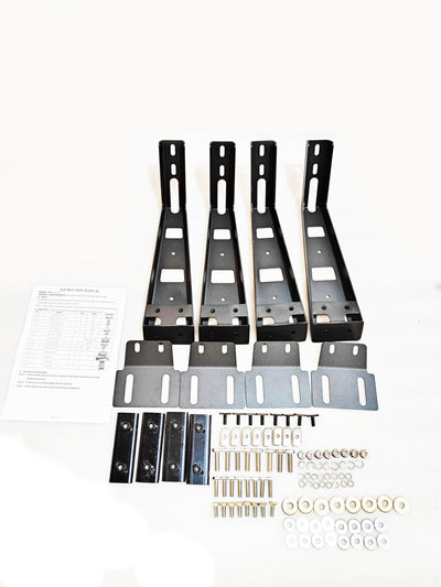 Spike Stationary Cargo Platform System <br> 05-24 Chevy Colorado, Toyota Tacoma, Nissan Frontier