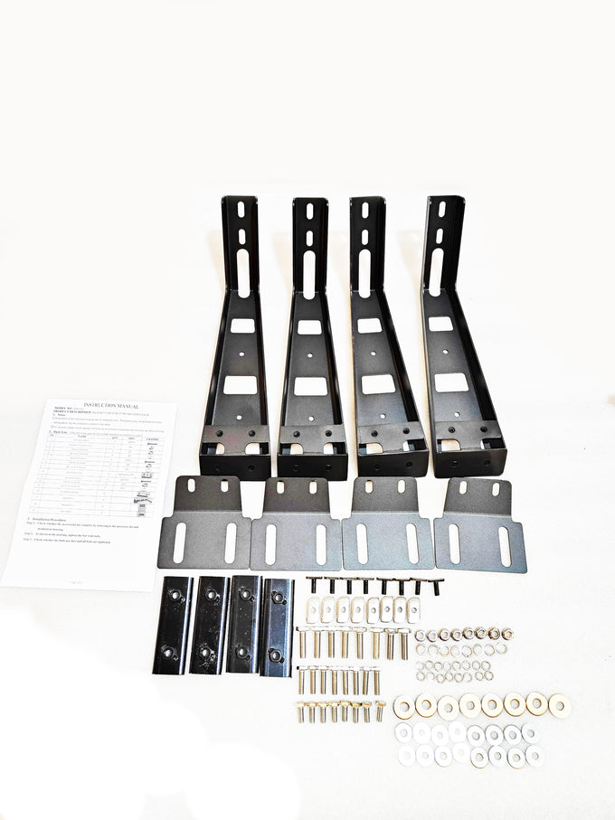 Spike Stationary Cargo Platform System <br> 05-24 Chevy Colorado, Toyota Tacoma, Nissan Frontier