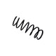B3 Front Coil Spring <br>94-95 BMW 530i 540i