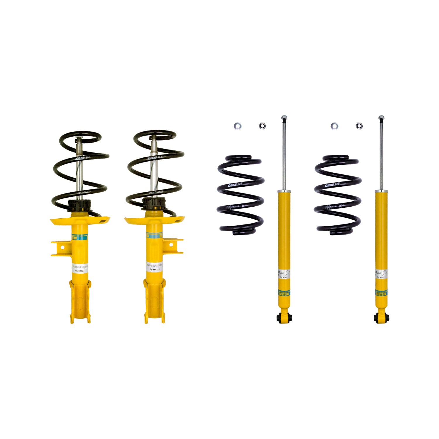 B12 Pro-Kit Front and Rear Monotube Suspension Kit <br>15-20 Mercedes-Benz GLA250