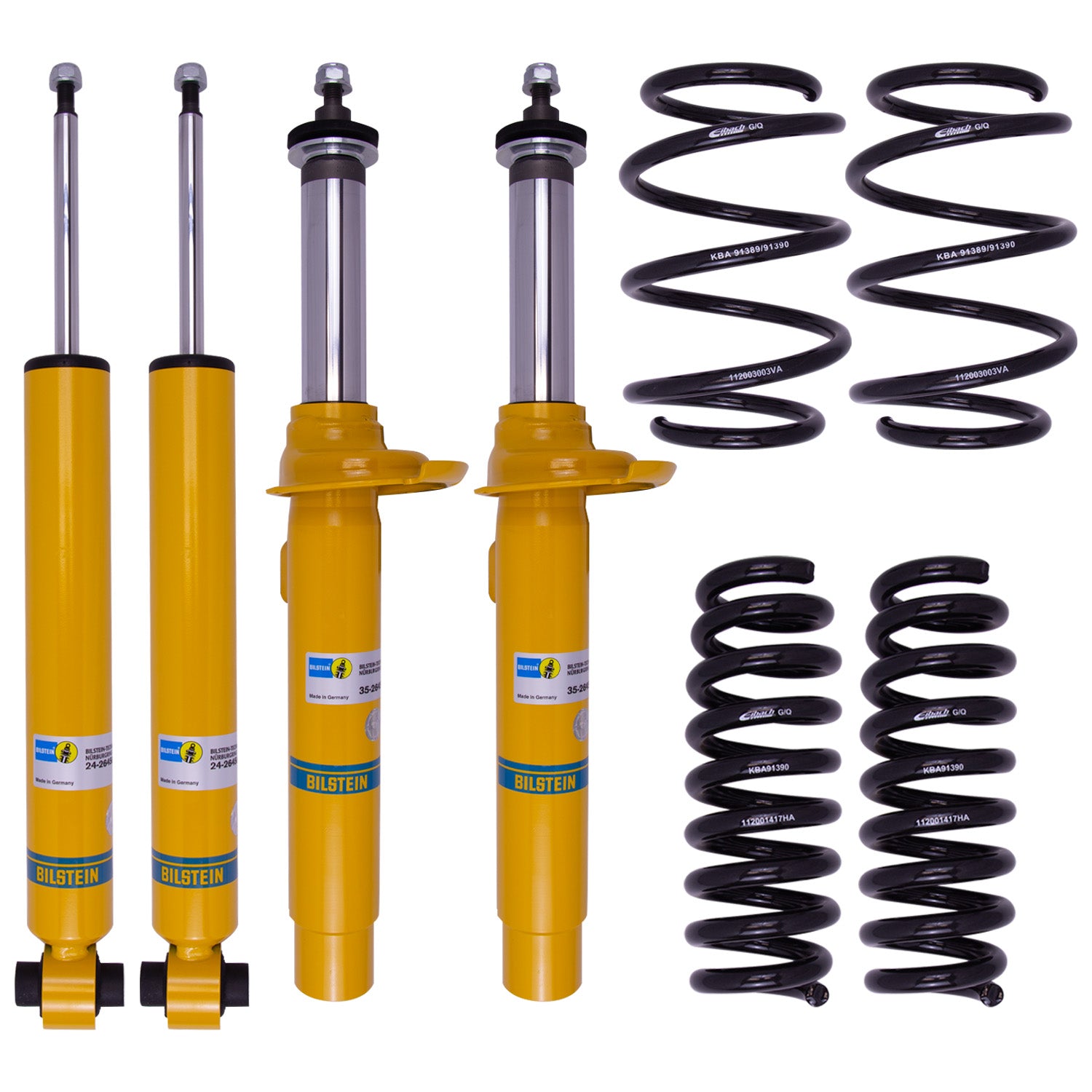 B12 Pro-Kit Front and Rear Monotube Suspension Kit <br>14-16 BMW 435i, 17-20 BMW 440i