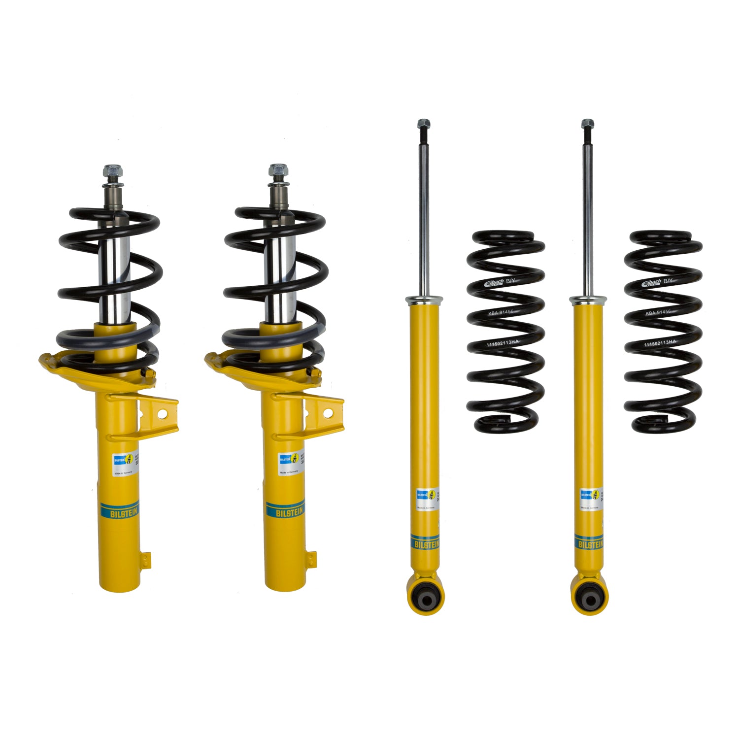 B12 Front and Rear Suspension Kit <br>15-20 Audi S3