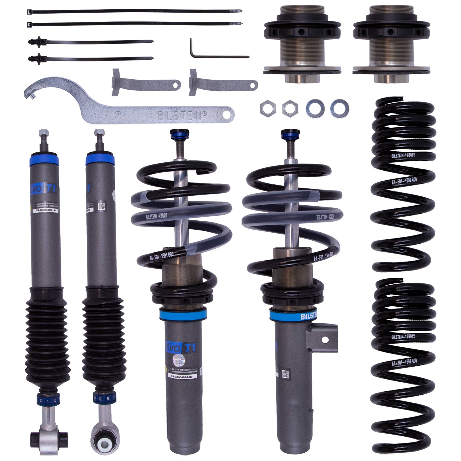 EVO T1 Coilovers <br>19-21 BMW 330i xDrive, 20-22 BMW M340i xDrive