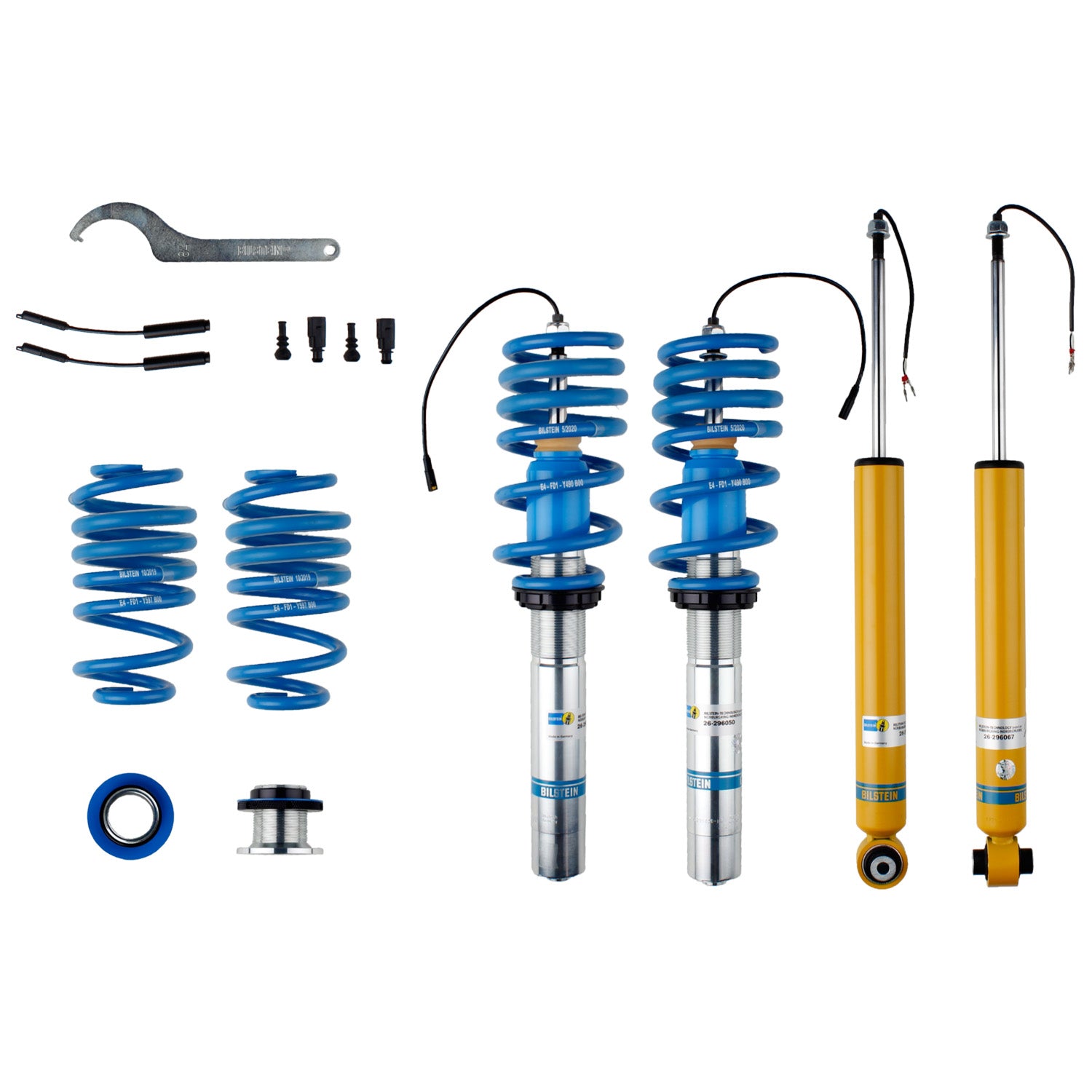 B16 (DampTronic) Front and Rear Suspension System <br>17-20 Audi A4