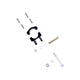 5100 Series Front Dual Steering Damper Kit <br>13-24 Ram 3500, 14-24 Ram 2500