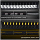 LED DRL Sequential Signal Bumper Lights <br> 03-23 Chevy/GMC Express Savana 1500 2500 3500