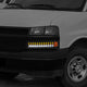 LED DRL Sequential Signal Bumper Lights <br> 03-23 Chevy/GMC Express Savana 1500 2500 3500