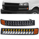 LED DRL Sequential Signal Bumper Lights <br> 03-23 Chevy/GMC Express Savana 1500 2500 3500