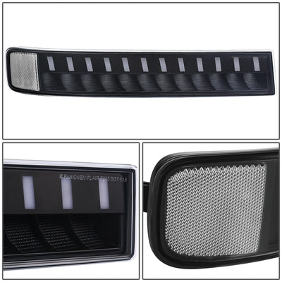 LED DRL Sequential Signal Bumper Lights <br> 03-23 Chevy/GMC Express Savana 1500 2500 3500