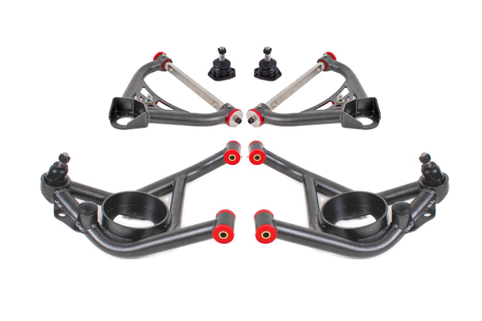 Upper & Lower Control Arms Kit <br> 70-81 Pontiac Firebird, Chevy Camaro Nova