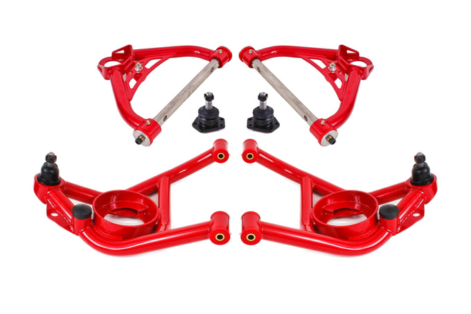Upper & Lower Control Arms Kit <br> 70-81 Pontiac Firebird, Chevy Camaro Nova