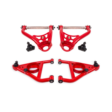 Upper & Lower Control Arms Kit <br> 67-74 Chevy Nova Camaro, Pontiac Firebird
