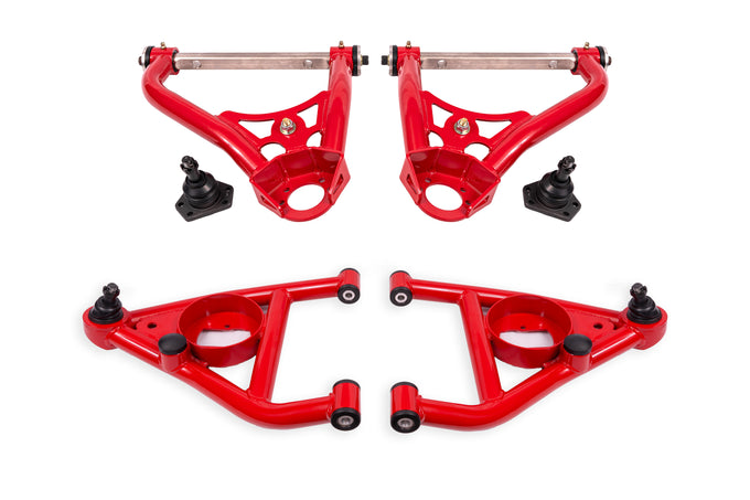 Upper & Lower Control Arms Kit <br> 67-74 Chevy Nova Camaro, Pontiac Firebird