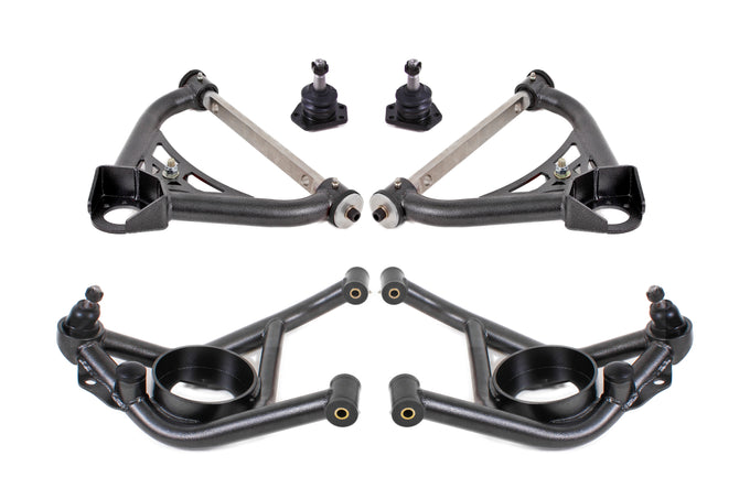 Upper & Lower Control Arms Kit <br> 70-81 Pontiac Firebird, Chevy Camaro Nova