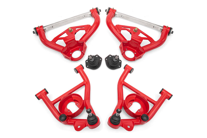 Upper And Lower Control Arms Kit <br> 78-87 Buick Regal Chevy Malibu Oldsmobile Cutlass