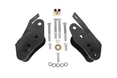 Bolt-On Control Arm Relocation Brackets <br> 05-14 Ford Mustang