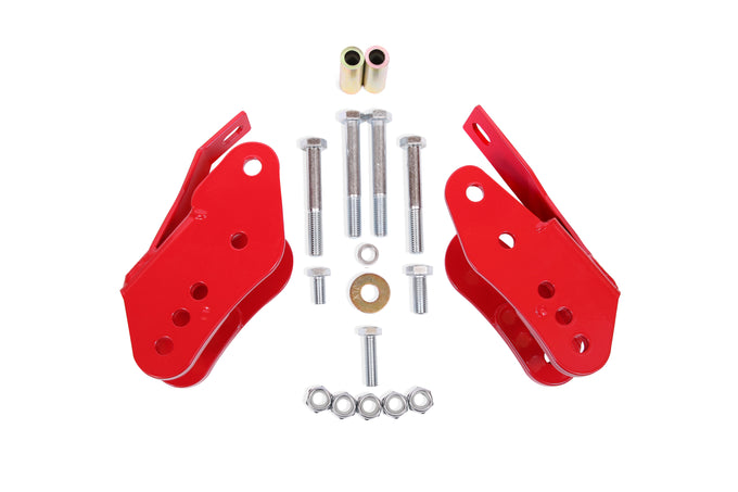 Bolt-On Control Arm Relocation Brackets <br> 05-14 Ford Mustang