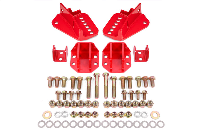 Rear Coilover Conversion Kit w/Adj.Shock Mount <br> 64-72 Chevelle / Cutlass / Skylark (GM A-Body)