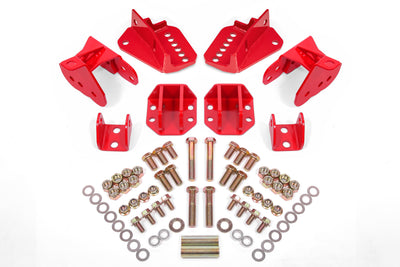 Rear Coilover Conversion Kit w/Adj.Shock Mount <br> 64-72 Chevelle / Cutlass / Skylark (GM A-Body)