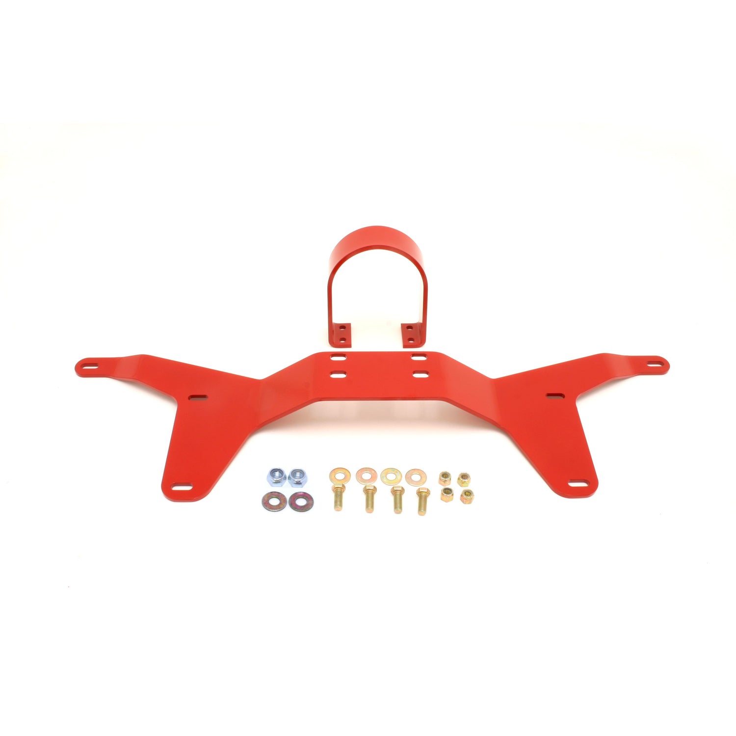 Rear Tunnel Brace W/Rear Driveshaft Safety Loop <br> 05-14 Ford Mustang